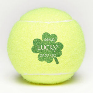 Really Lucky To Do a Jig Tennis Balls