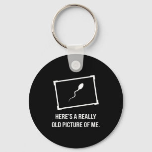 Really Old Picture Of Me Funny Key Ring