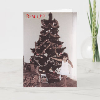 Really, Santa?! Holiday Card