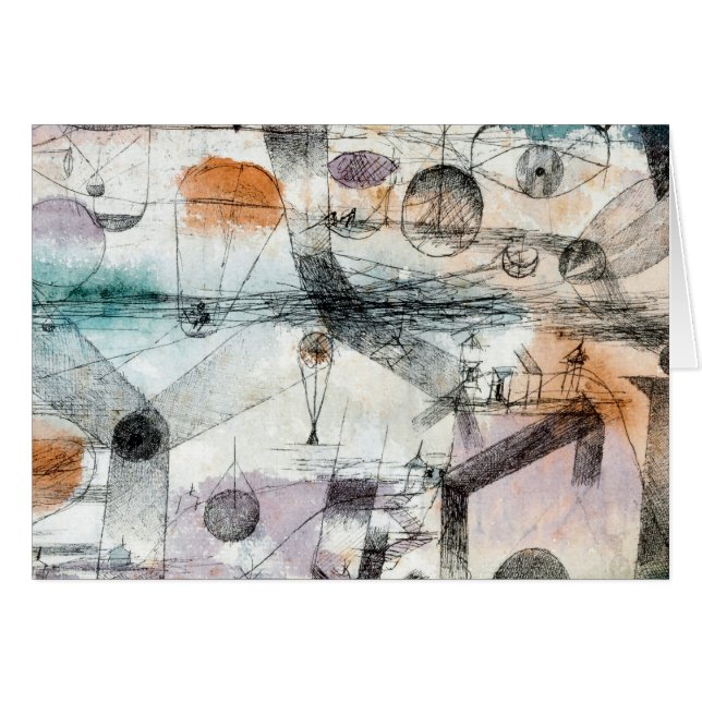 Realm of Air Paul Klee Abstract Expressionist (Front Horizontal)
