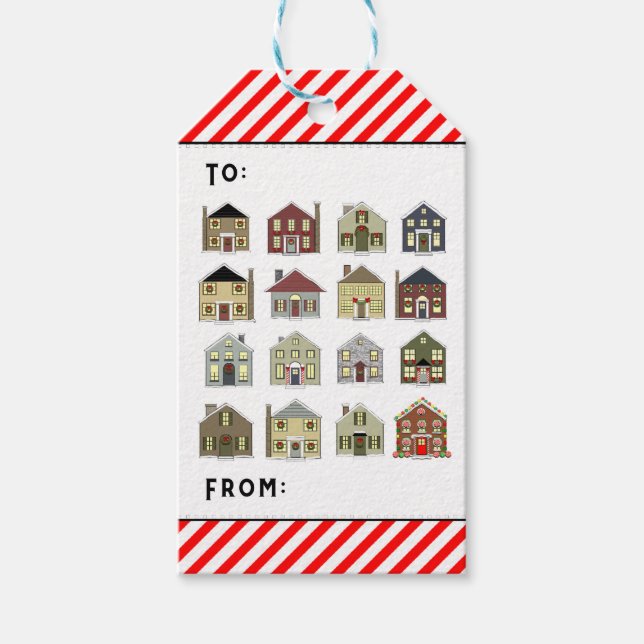 Realtor Christmas Gift Tags (Front)
