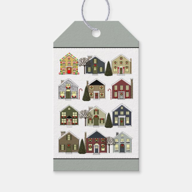 Realtor Christmas Gift Tags (Front)