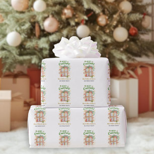 Realtor Christmas   Home Is Where the Heart Is  Wrapping Paper