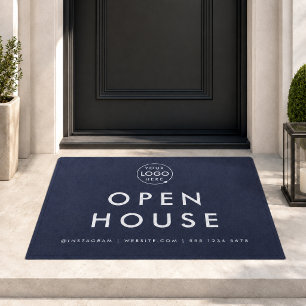Realtor Doormat Custom Open House Welcome Mat