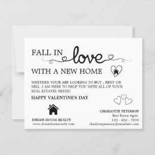 Realtor Farming Promotional Valentine's Day   Holiday Card