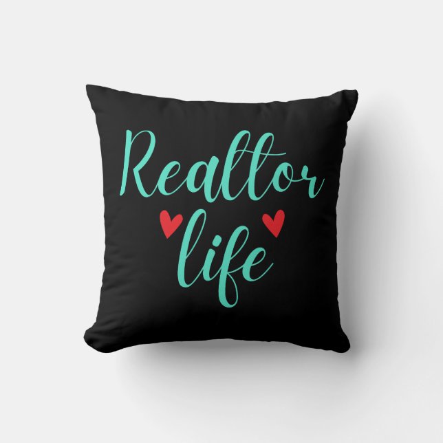Realtor Life Cushion (Front)