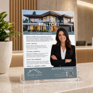 Realtor Marketing Flyer Modern Real Estate Agent