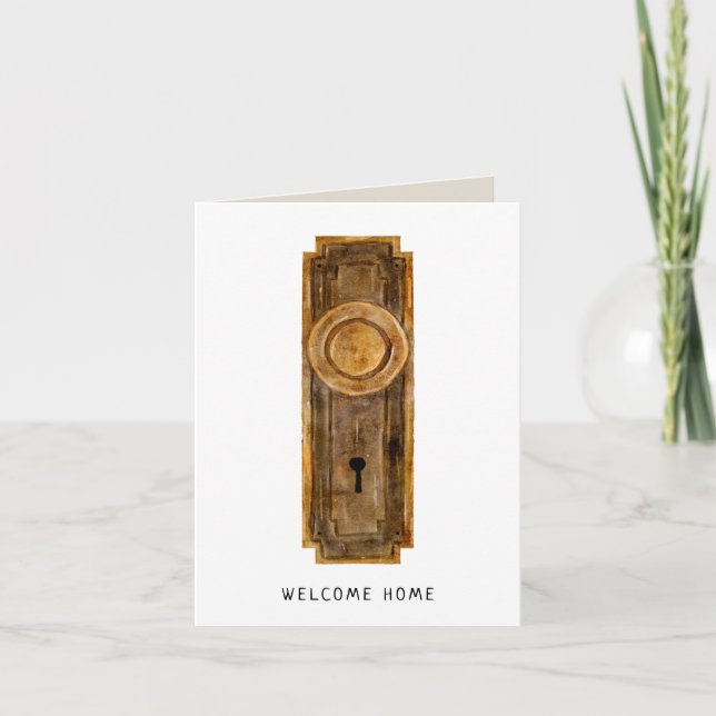 Realtor New Home Congratulations Housewarming Card (Front)