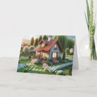 Realtor or Mortgage | Thank You Whimsical Cottage