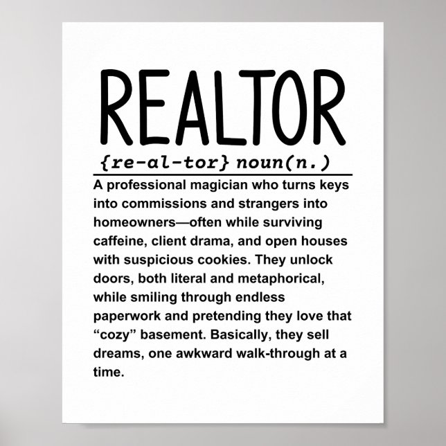 Realtor Poster (Front)