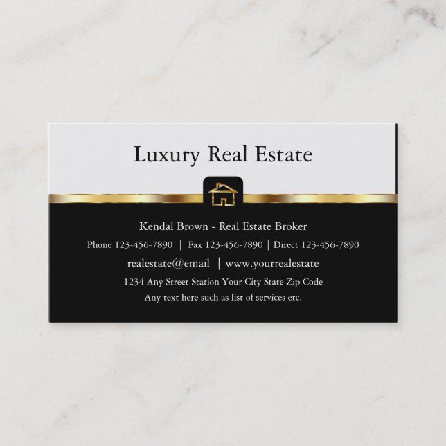Realtor Professional Business Cards (Front)