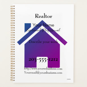 Realtor Promotional Daily Planner - HAMbyWG