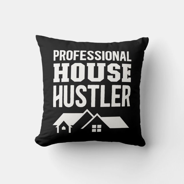 Realtor Real Estate Agent Professional House Cushion (Front)
