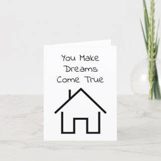 Realtor Thank You Card
