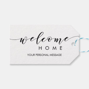 Realtor Welcome Home Gift Tags for Housewarming