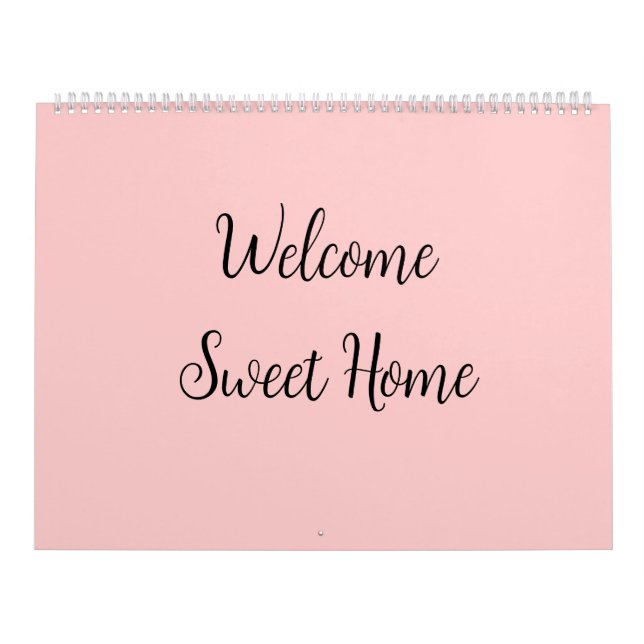 Realtor welcome home housewarming add your name te calendar (Cover)