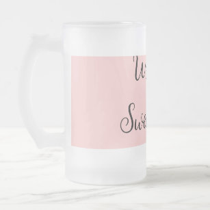 Realtor welcome home housewarming add your name te frosted glass beer mug