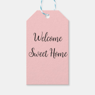 Realtor welcome home housewarming add your name te gift tags