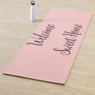 Realtor welcome home housewarming add your name te yoga mat