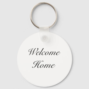 Realtor welcome home housewarming  key ring