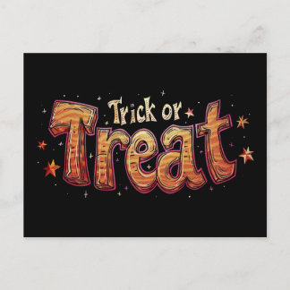 Realty Halloween Trick or Treat Advertising Holiday Postcard