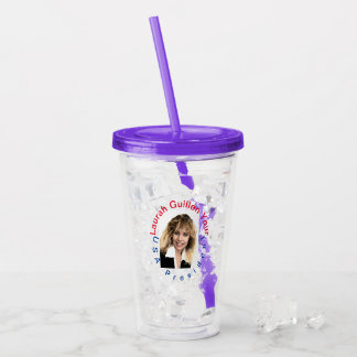 #REALUSAPRESIDENTLAURAHGUILLEN ACRYLIC TUMBLER