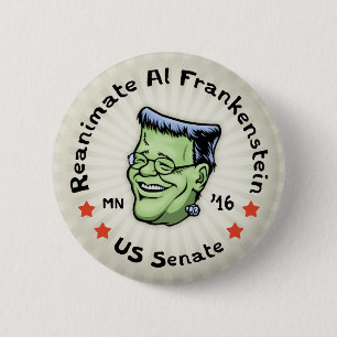 Reanimate Al Frankenstein 6 Cm Round Badge