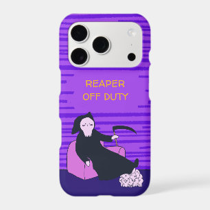 Reaper Off Duty Cute Grim Reaper Halloween