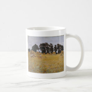 Reapers Resting in a Wheat Field Coffee Mug
