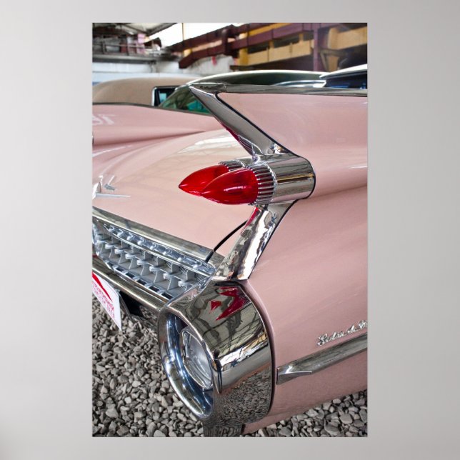 Rear of Cadillac Sedan de Ville Poster (Front)