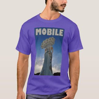Rear of Statue in Mobile Alabama T-Shirt
