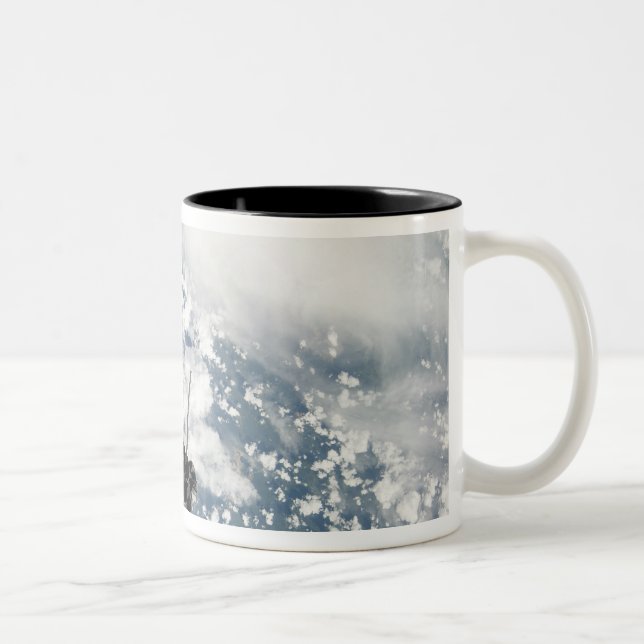 Rear view of the three main engines Two-Tone coffee mug (Right)