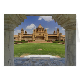 Rear view of Umaid Bhawan Palace hotel, Jodjpur,