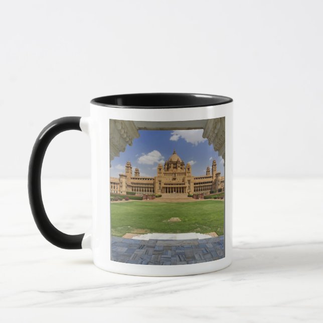 Rear view of Umaid Bhawan Palace hotel, Jodjpur, Mug (Left)