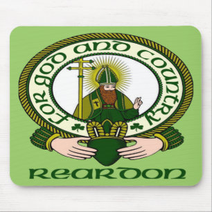 Reardon Clan Motto Mouse Pad