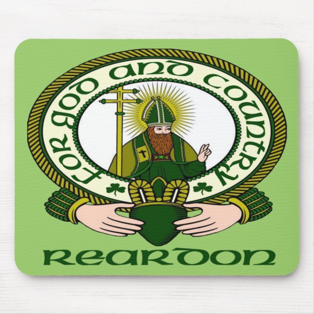 Reardon Clan Motto Mouse Pad (Front)