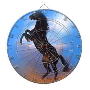 Rearing Horse Dartboard