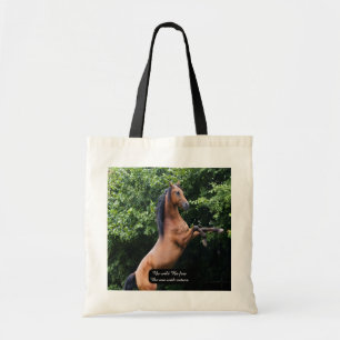 Rearing Horse Tote Bag