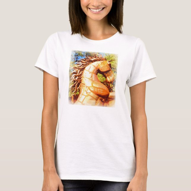 rearing stallion T-Shirt (Front)