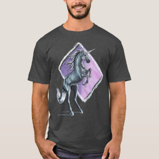 Rearing White Unicorn T-Shirt