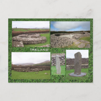 Reask Monastic Site, Kerry Ireland Postcard