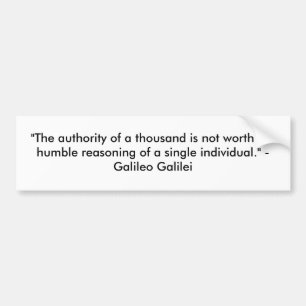 reason bumper sticker