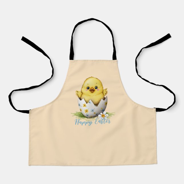 Reason Easter Eggs Chicken Happy Eclosion Apron (Front)