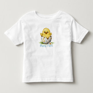 Reason Easter Eggs Chicken Happy Eclosion Toddler T-Shirt