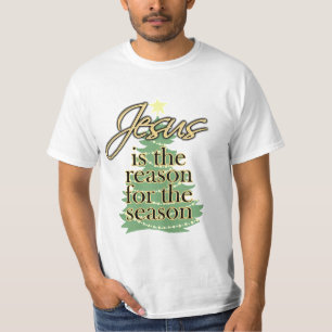 Reason for the Season, Christian Christmas T-Shirt