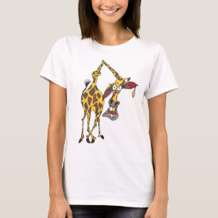 Reason: funny giraffe with earring and gold tooth T-Shirt