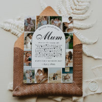 Reasons We Love You Mom Photo Collage Mother's Day