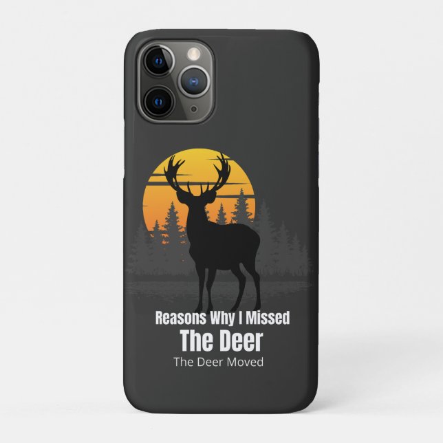 Reasons Why I Missed The Deer Case-Mate iPhone Case (Back)