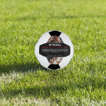 Reasons You're A Great Catch | 2 Photo Soccer Ball<br><div class="desc">"Reasons You're A Great Catch" soccer ball, with room for two of your own photos. Add your choice of personalisation. A perfect gift to let your other half know how much you love them! This photo soccer ball is perfect!!! These are Valentine's Day gifts that are perfect for sports fans,...</div>