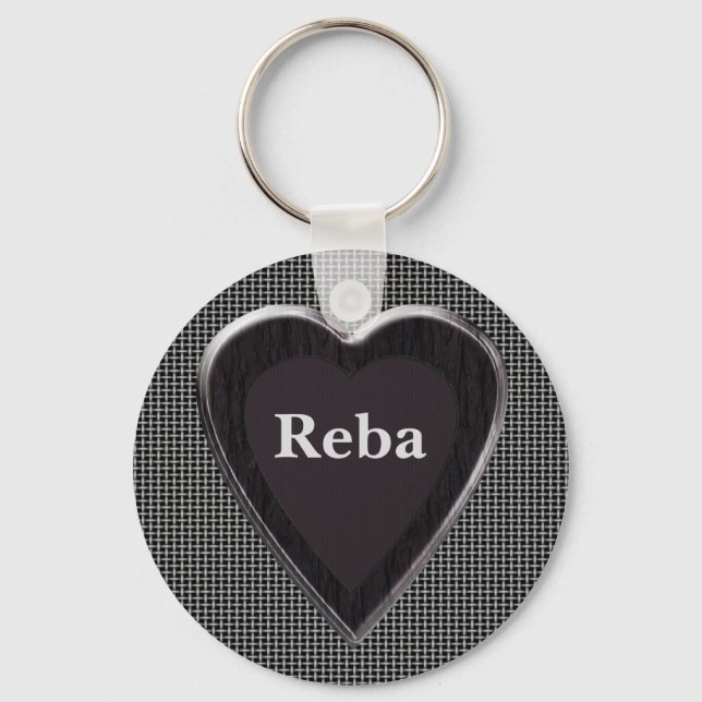 Reba Stole My Heart Keychain (Front)